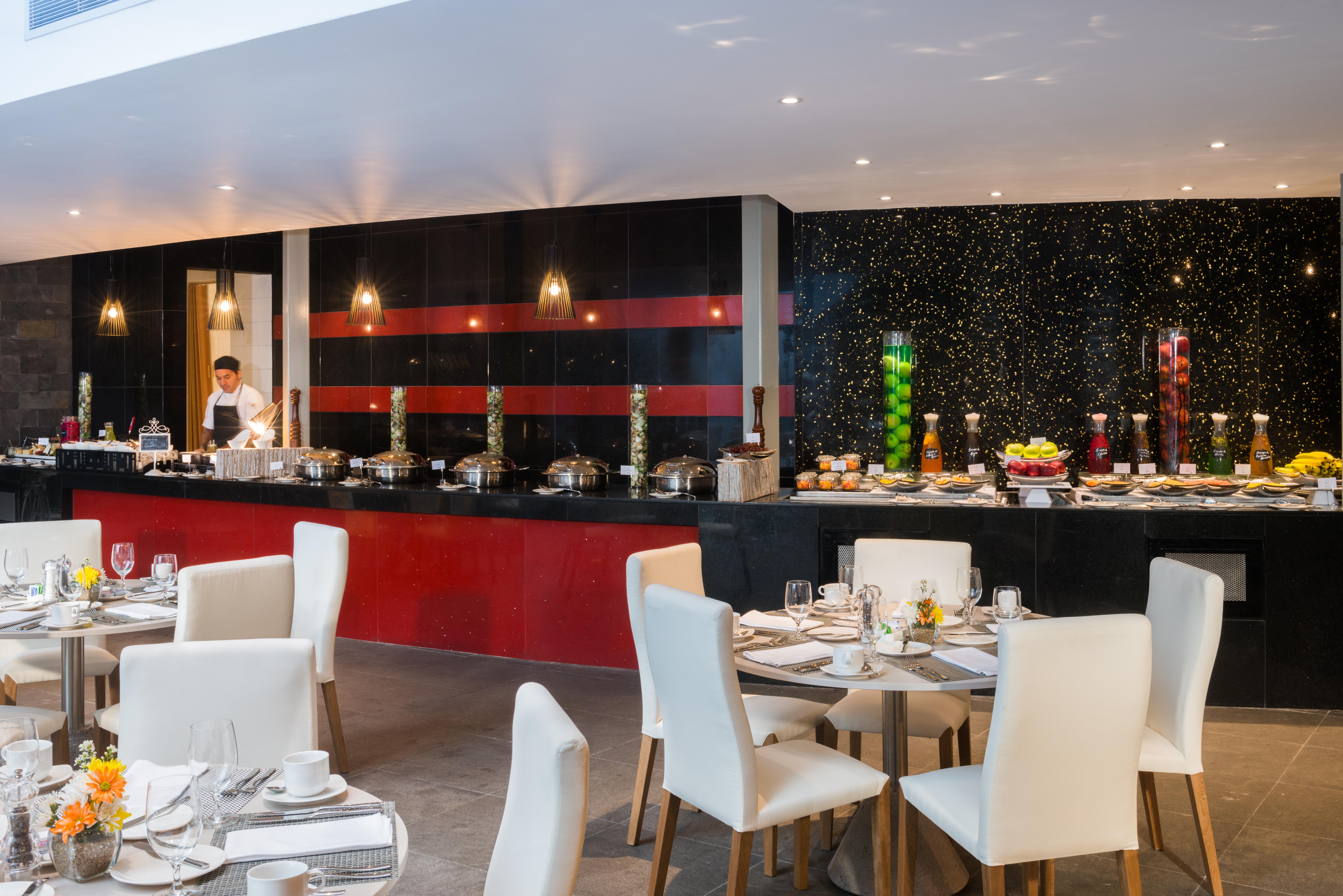 Hotel Las Americas Golden Tower Panama 외부 사진 The restaurant