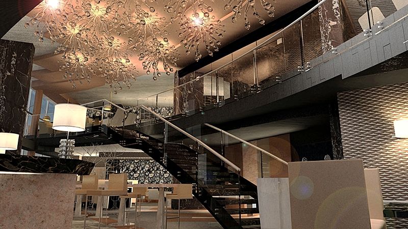 Hotel Las Americas Golden Tower Panama 외부 사진 The interior of the lounge