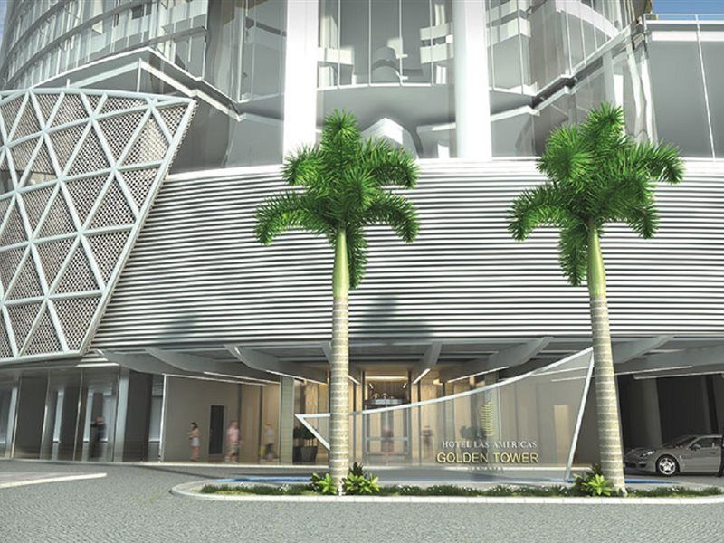 Hotel Las Americas Golden Tower Panama 외부 사진 The main entrance of the hotel