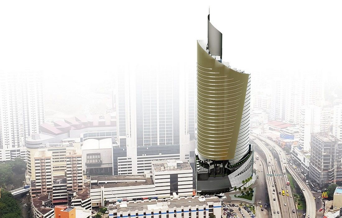 Hotel Las Americas Golden Tower Panama 외부 사진 The proposed tower