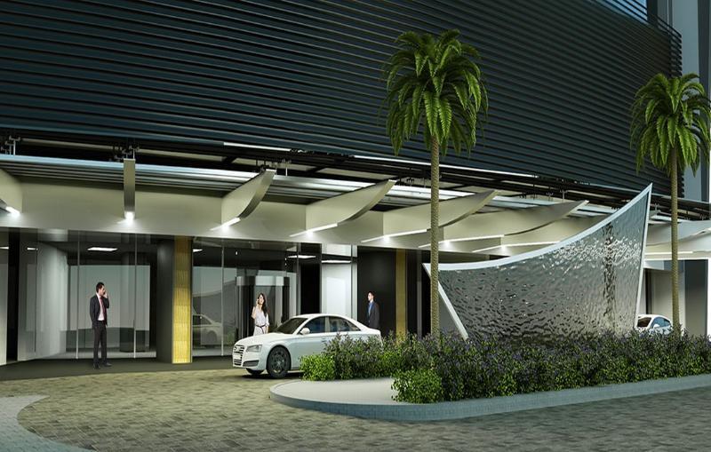 Hotel Las Americas Golden Tower Panama 외부 사진 The entrance of the hotel