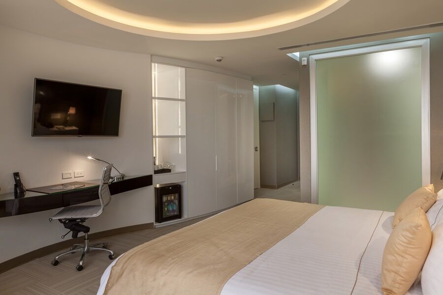 Hotel Las Americas Golden Tower Panama 외부 사진 A room at the hotel