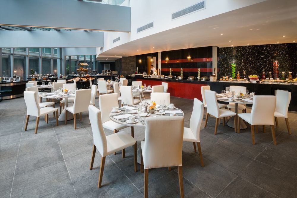 Hotel Las Americas Golden Tower Panama 외부 사진 The restaurant